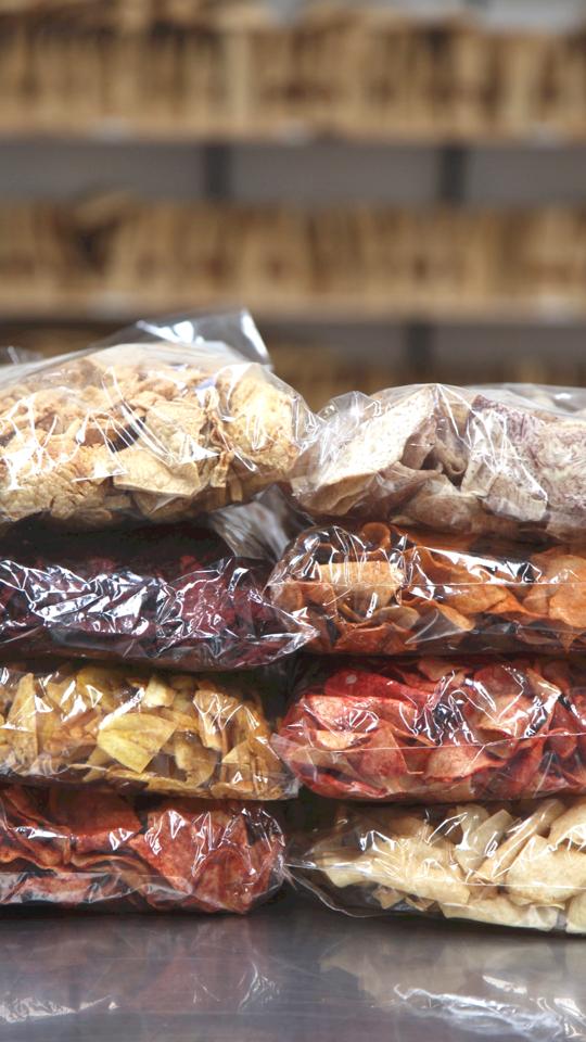 Paquete 10 kilos Chips de Vegetales